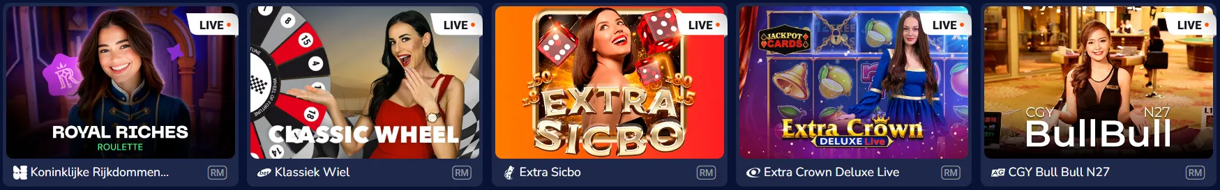 Live casino Slotseater – speel live roulette, blackjack en game shows